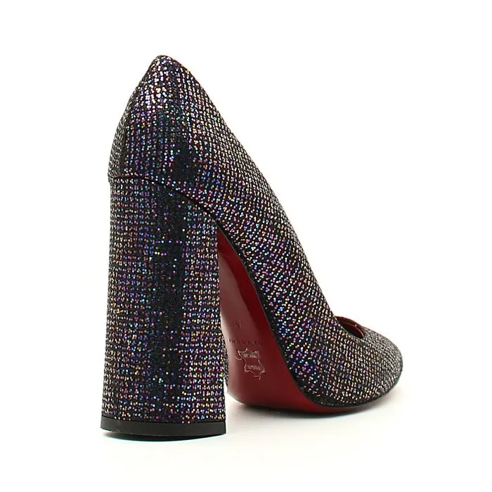 DECOLTE DONNA GLITTER BLU BLU