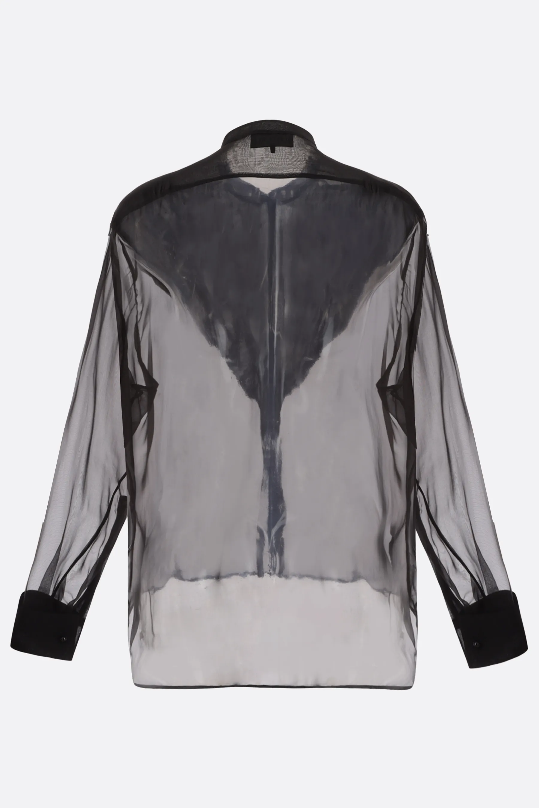 DEL CORE camicia in chiffon