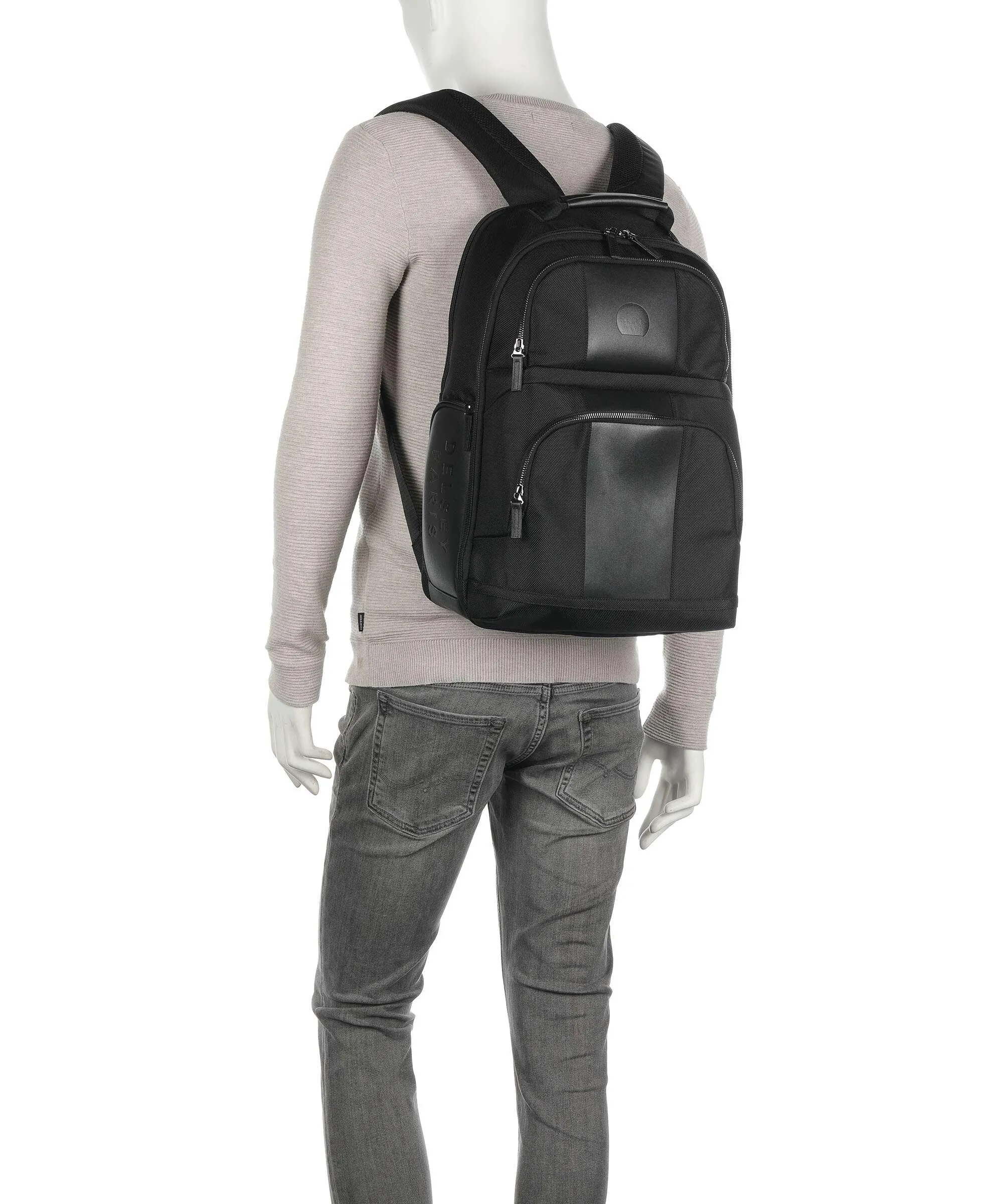  Delsey Paris Wagram Zaino 15″ poliestere nero  