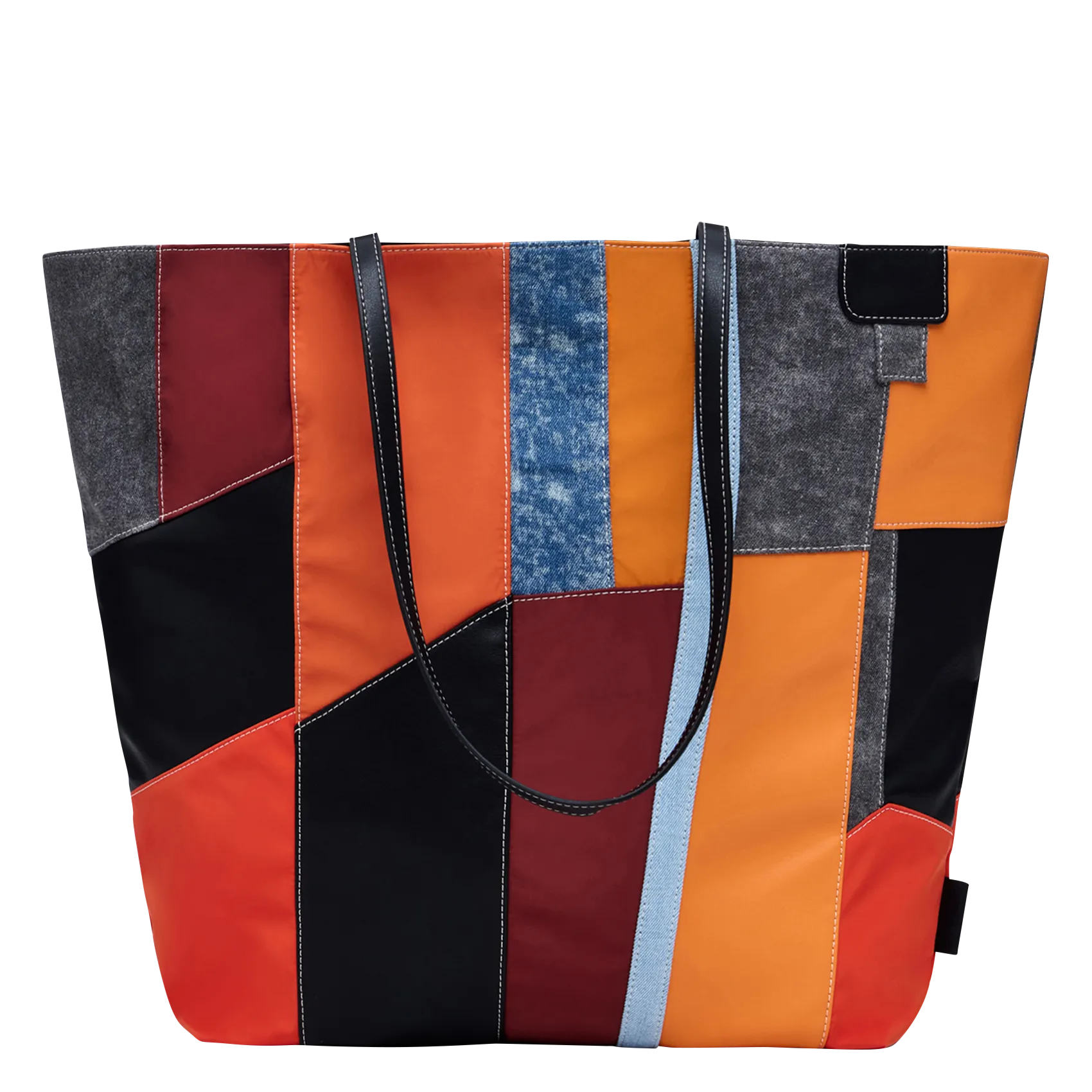  DESIGUAL   Borsa shopper in patchwork | Arancione