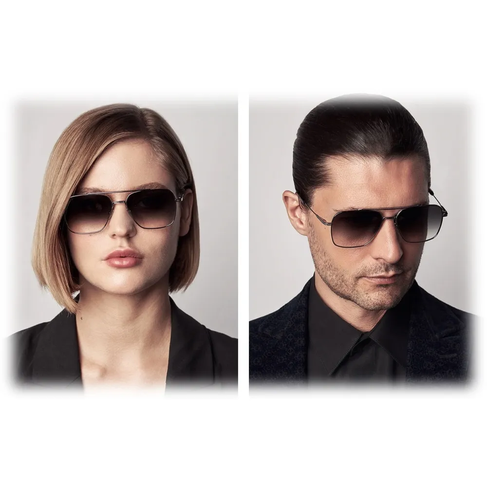 DITA - Flight-Seven - Nero Marrone - DTS111 - Occhiali da Sole - DITA Eyewear
