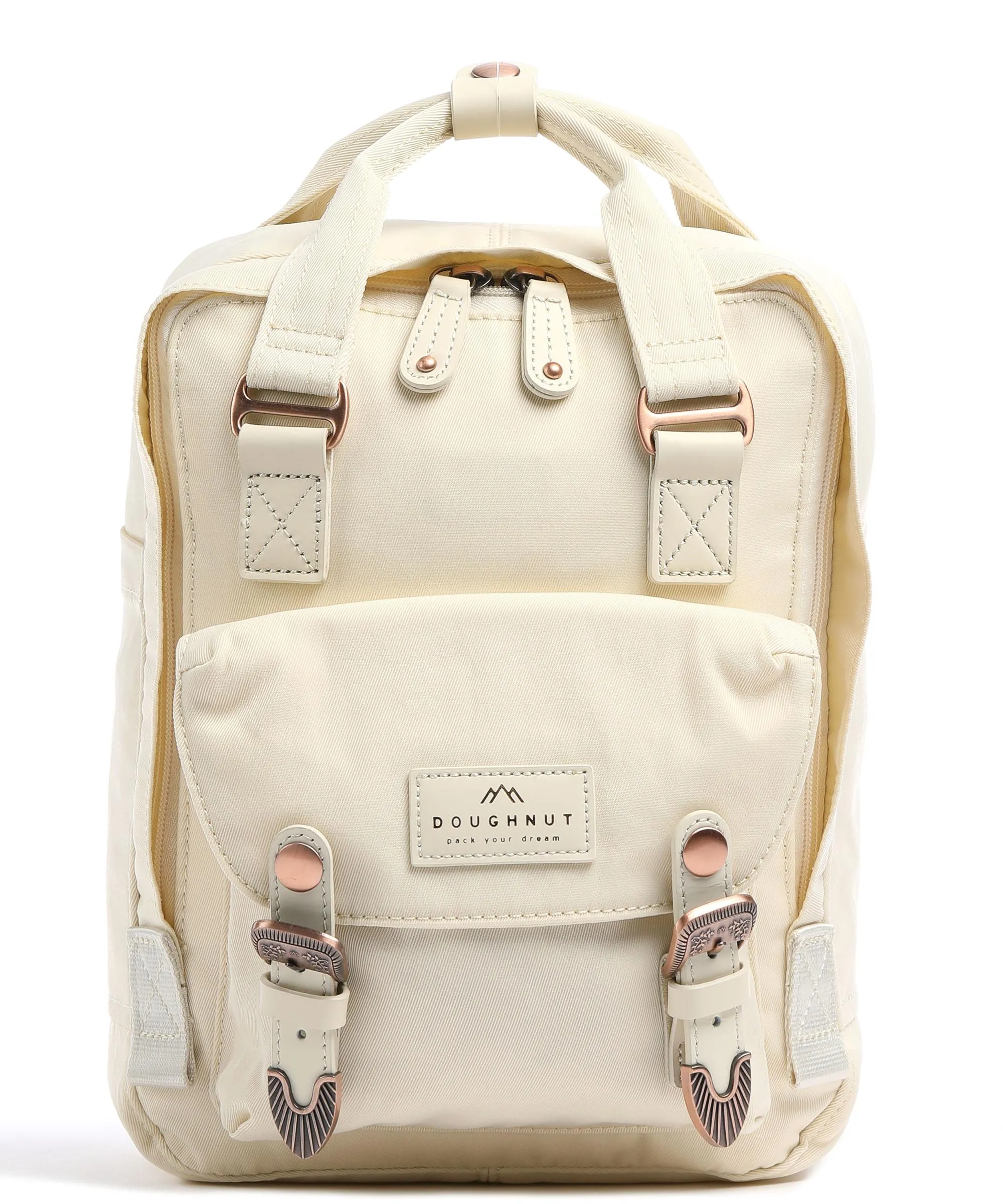  Doughnut The Mystic Club Macaroon Mini Zaino nylon riciclato crema  