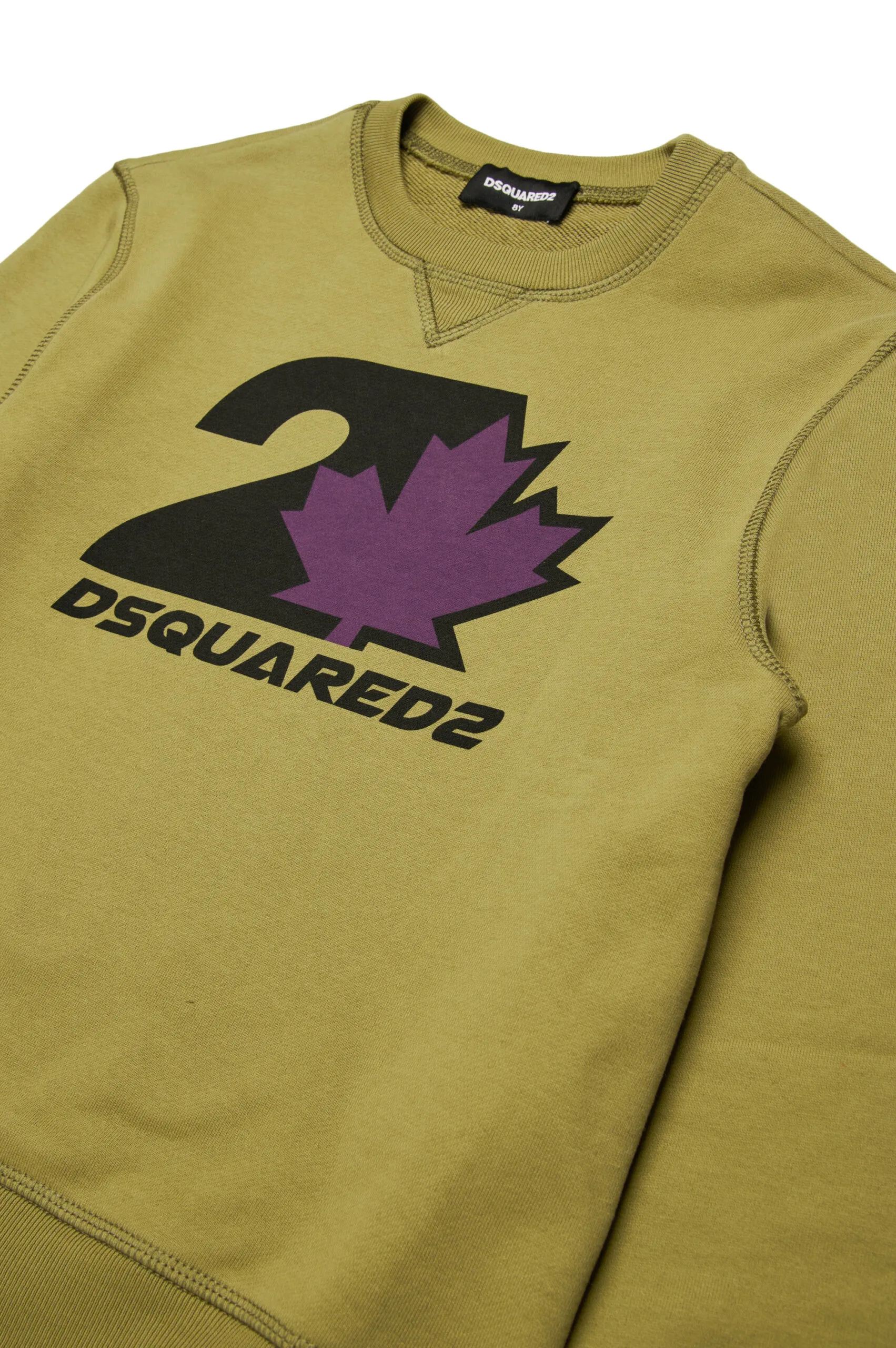Dsquared2 felpa con stampa logo