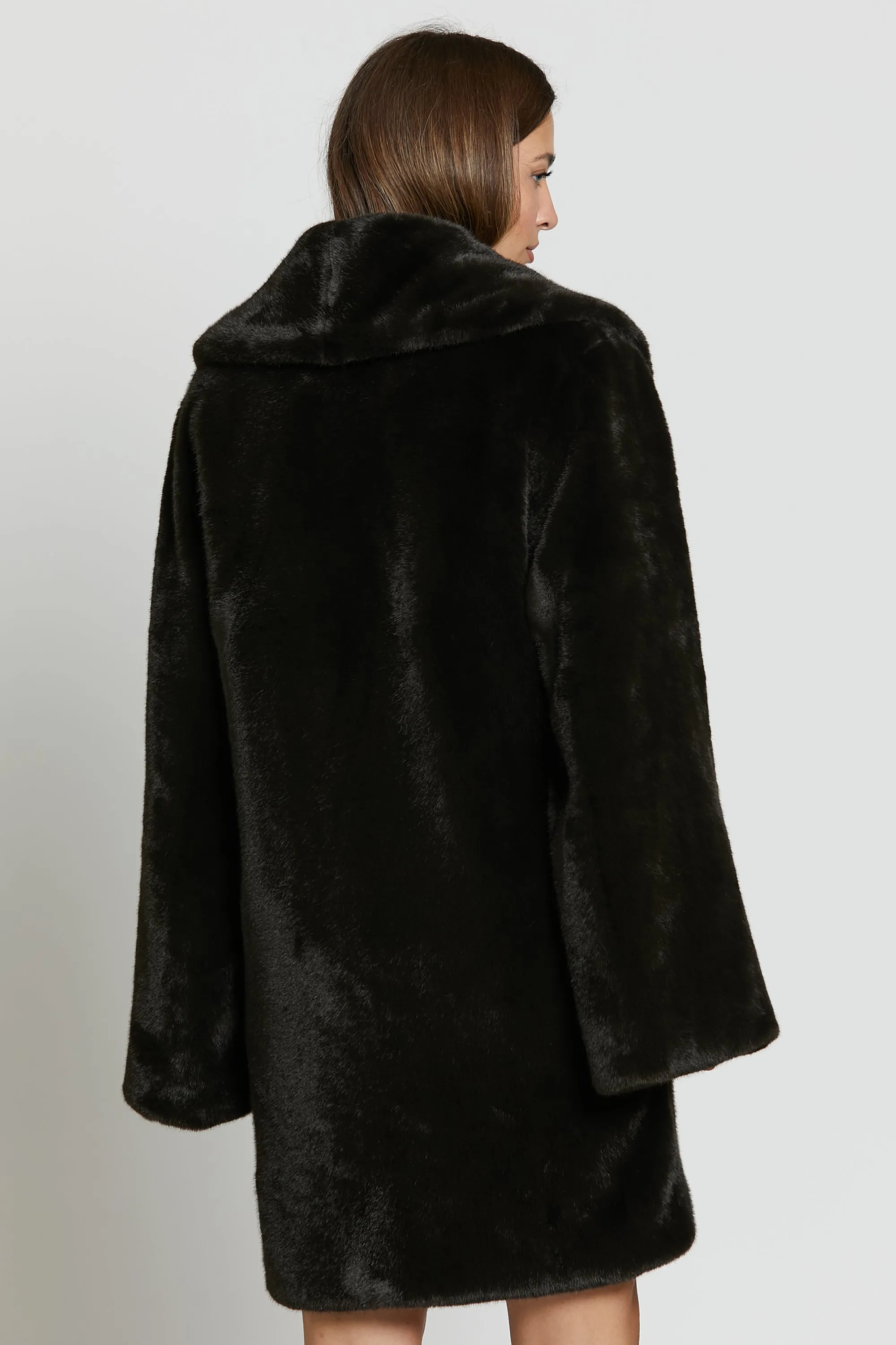 Duchessa Eco Fur Nero-