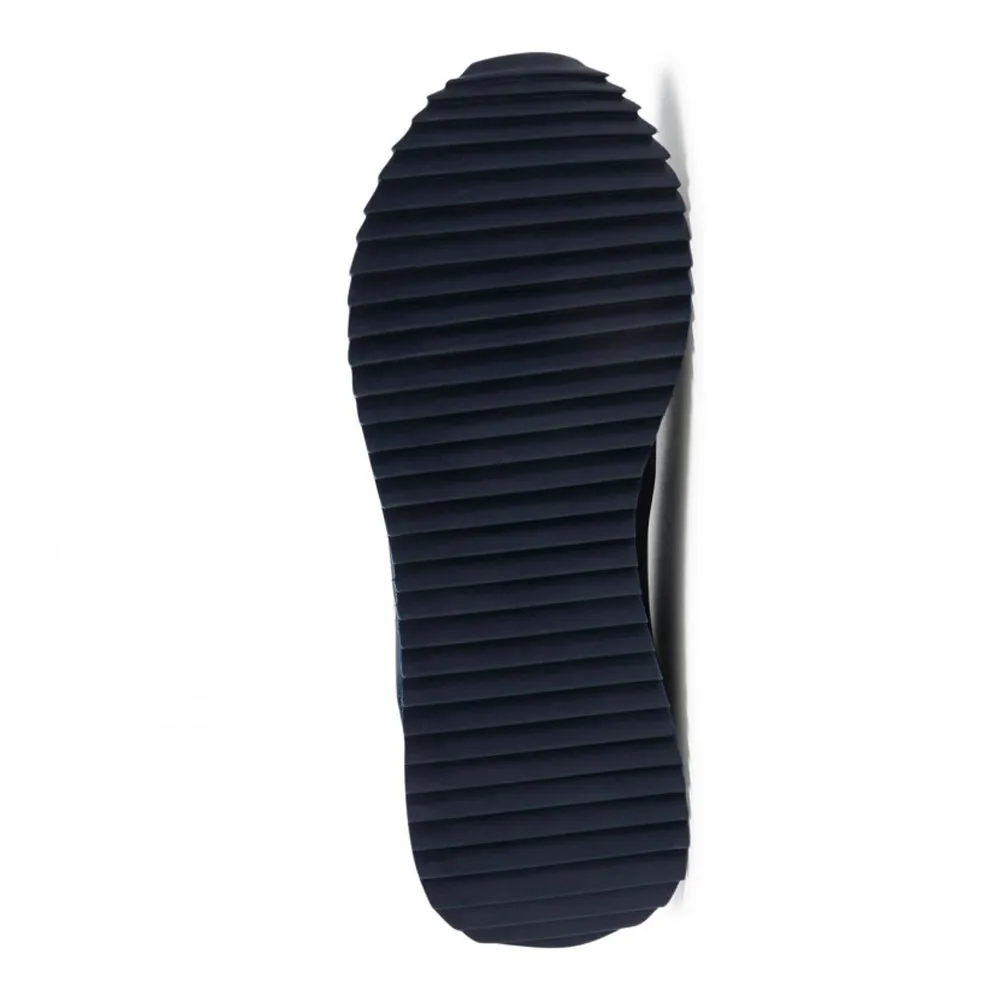 Ea7 Nero&Bianco Vintage Blu Bianco - Sneakers Uomo