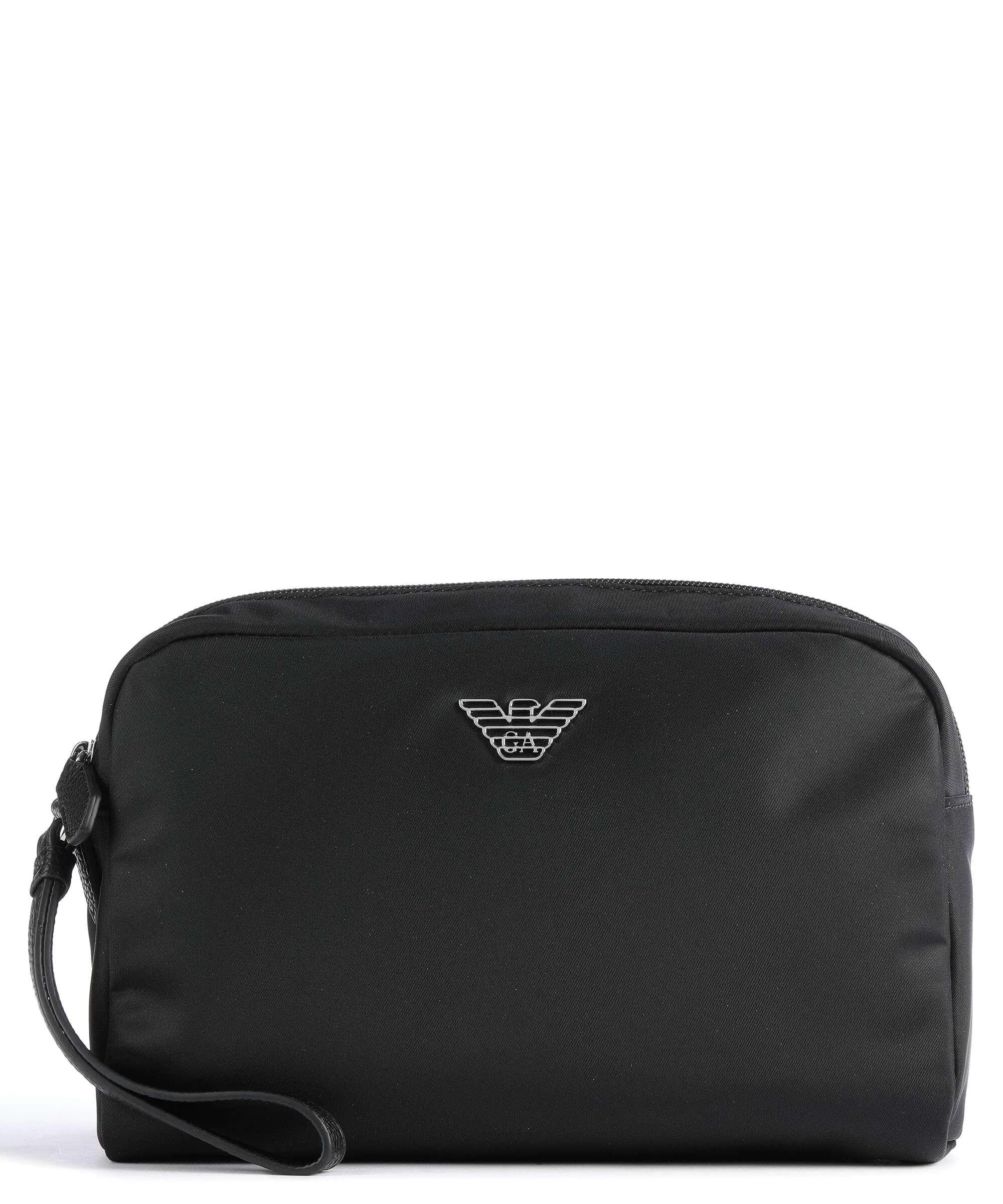  Emporio Armani Borsa da toilette nero 23 cm  