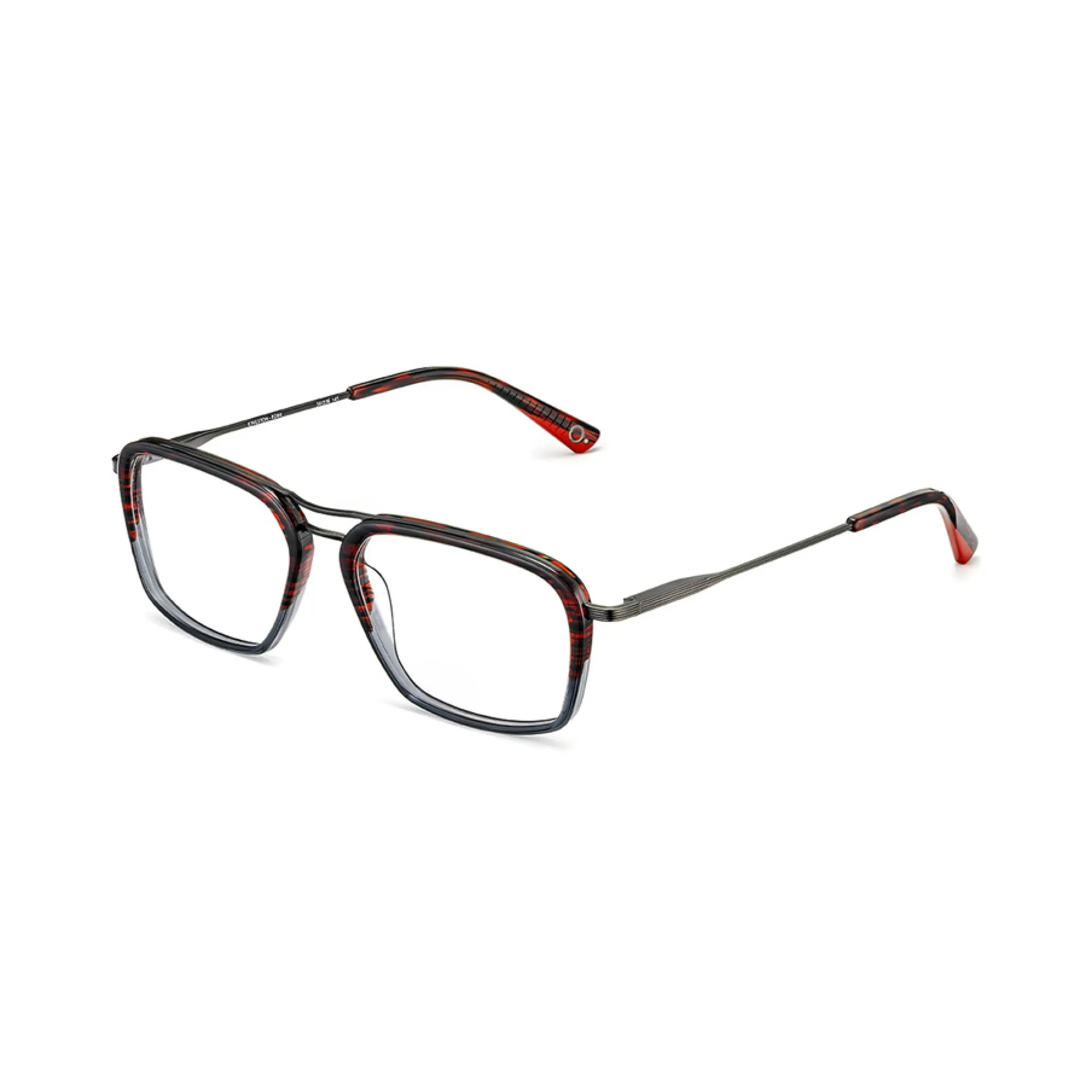   Etnia Barcelona KINGSTON - RDBK Rosso Nero | Occhiale Da Vista Uomo 