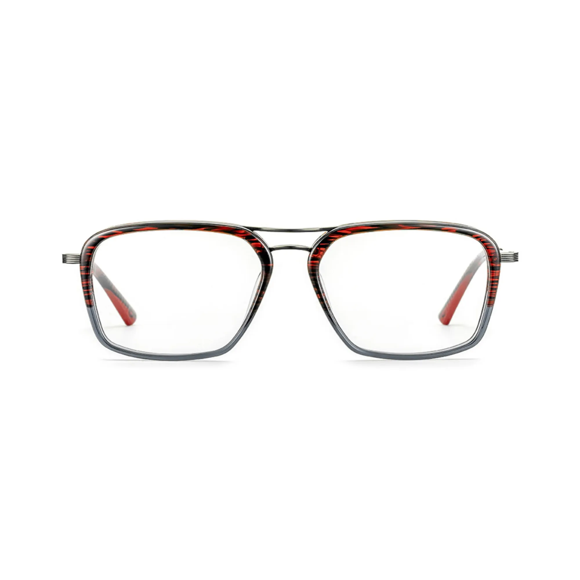   Etnia Barcelona KINGSTON - RDBK Rosso Nero | Occhiale Da Vista Uomo 