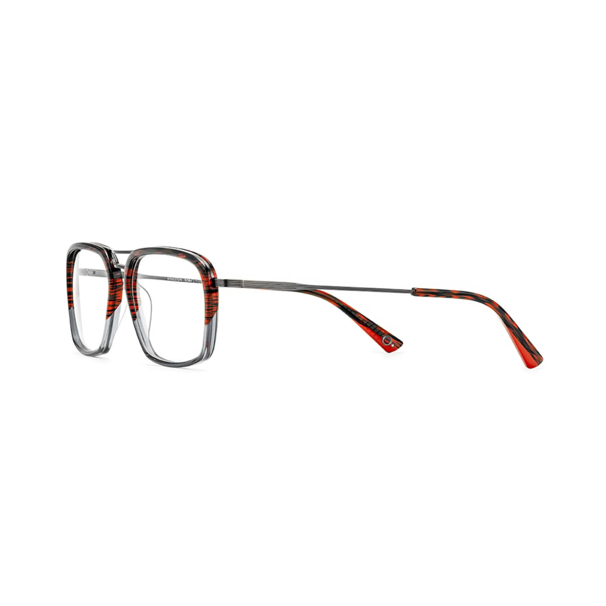   Etnia Barcelona KINGSTON - RDBK Rosso Nero | Occhiale Da Vista Uomo 