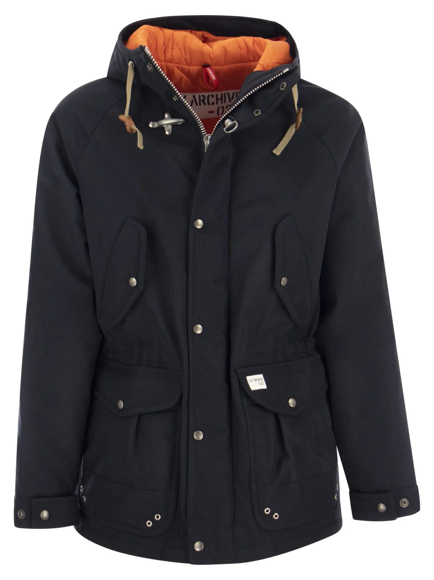 Fay Archive Parka con cappuccio