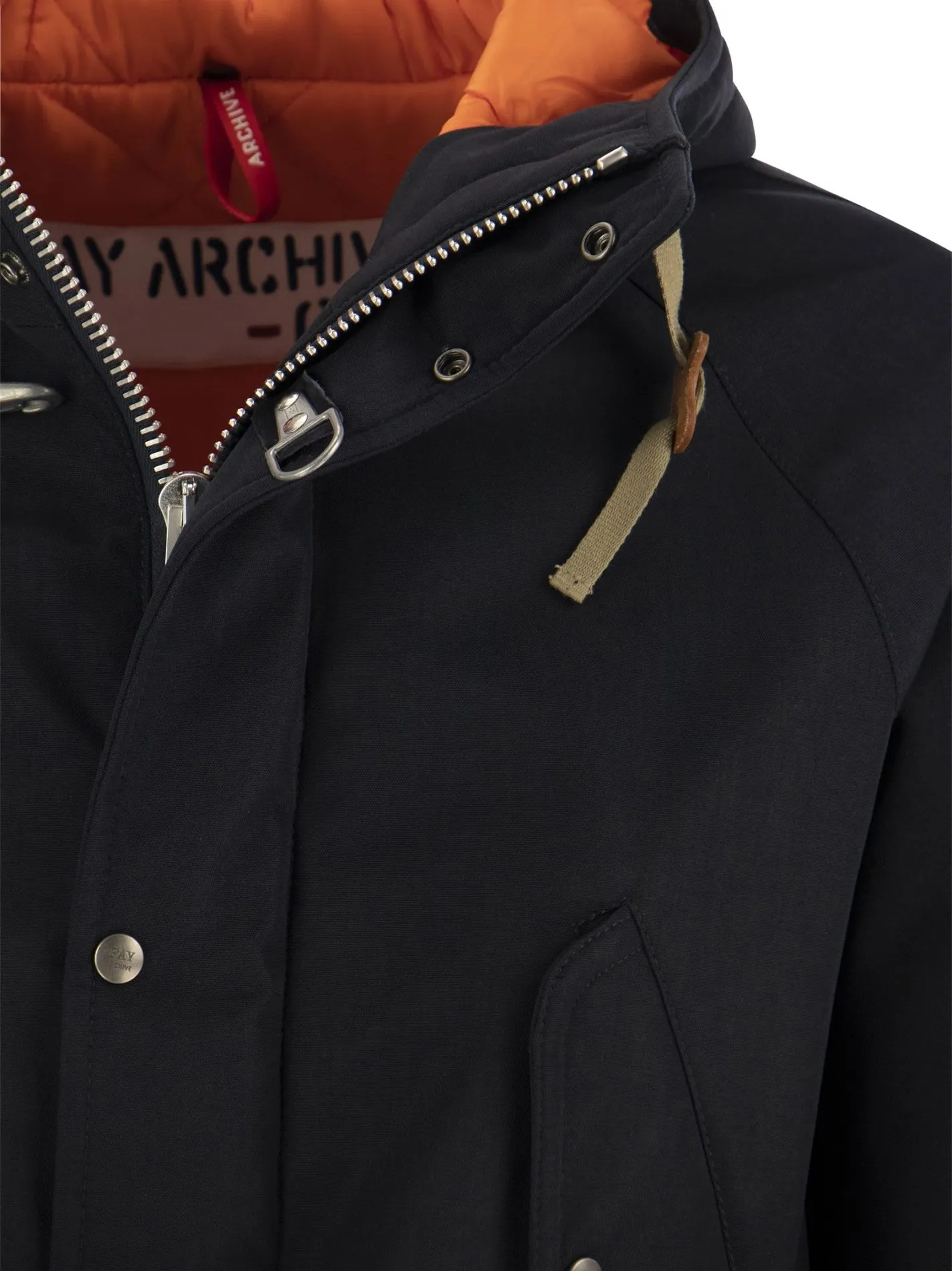 Fay Archive Parka con cappuccio
