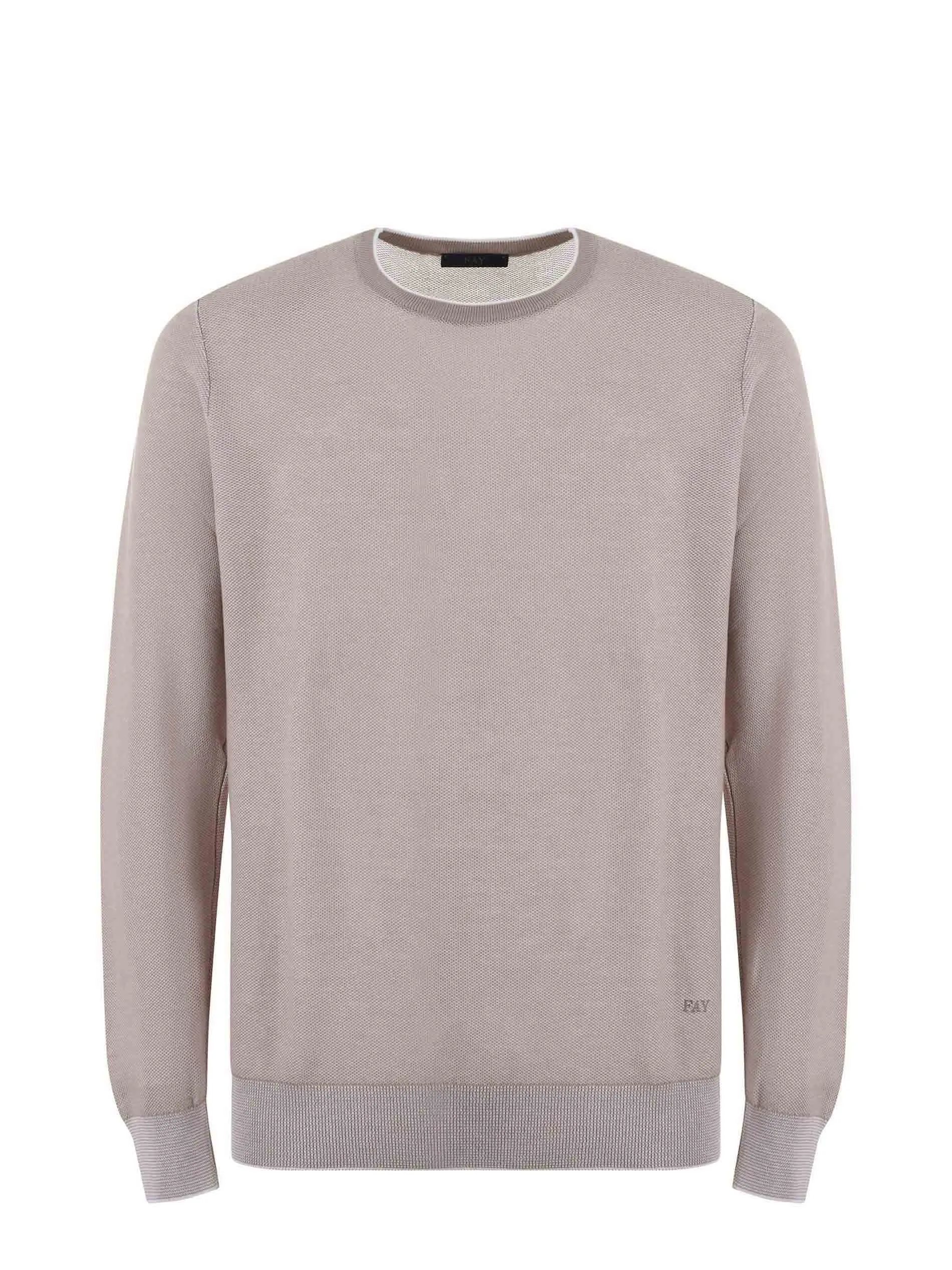  FAY Maglia Fay in filo di cotone Disponibile Store Scafati