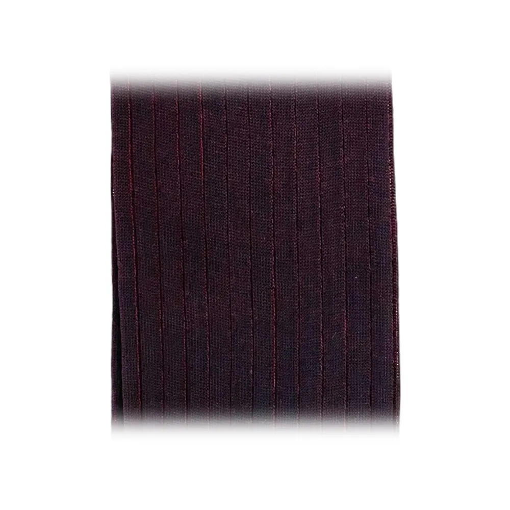 Fefè Napoli - Calzini Uomo Vernissage Rosso - Calze - Handmade in Italy - Luxury Exclusive Collection
