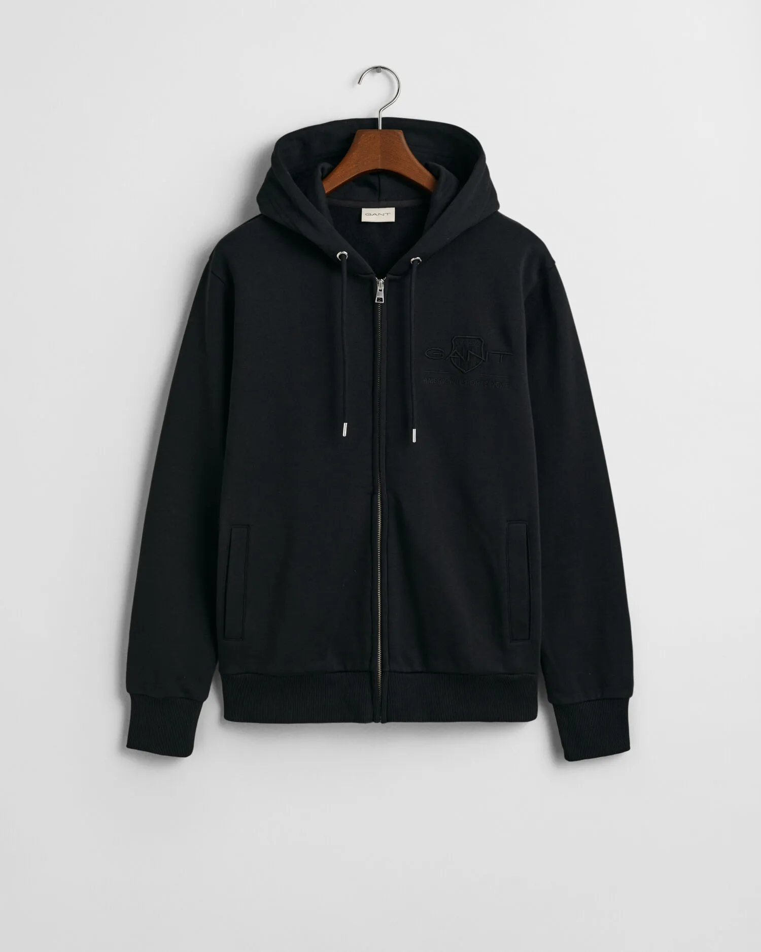 Felpa con zip e cappuccio Tonal Shield    
