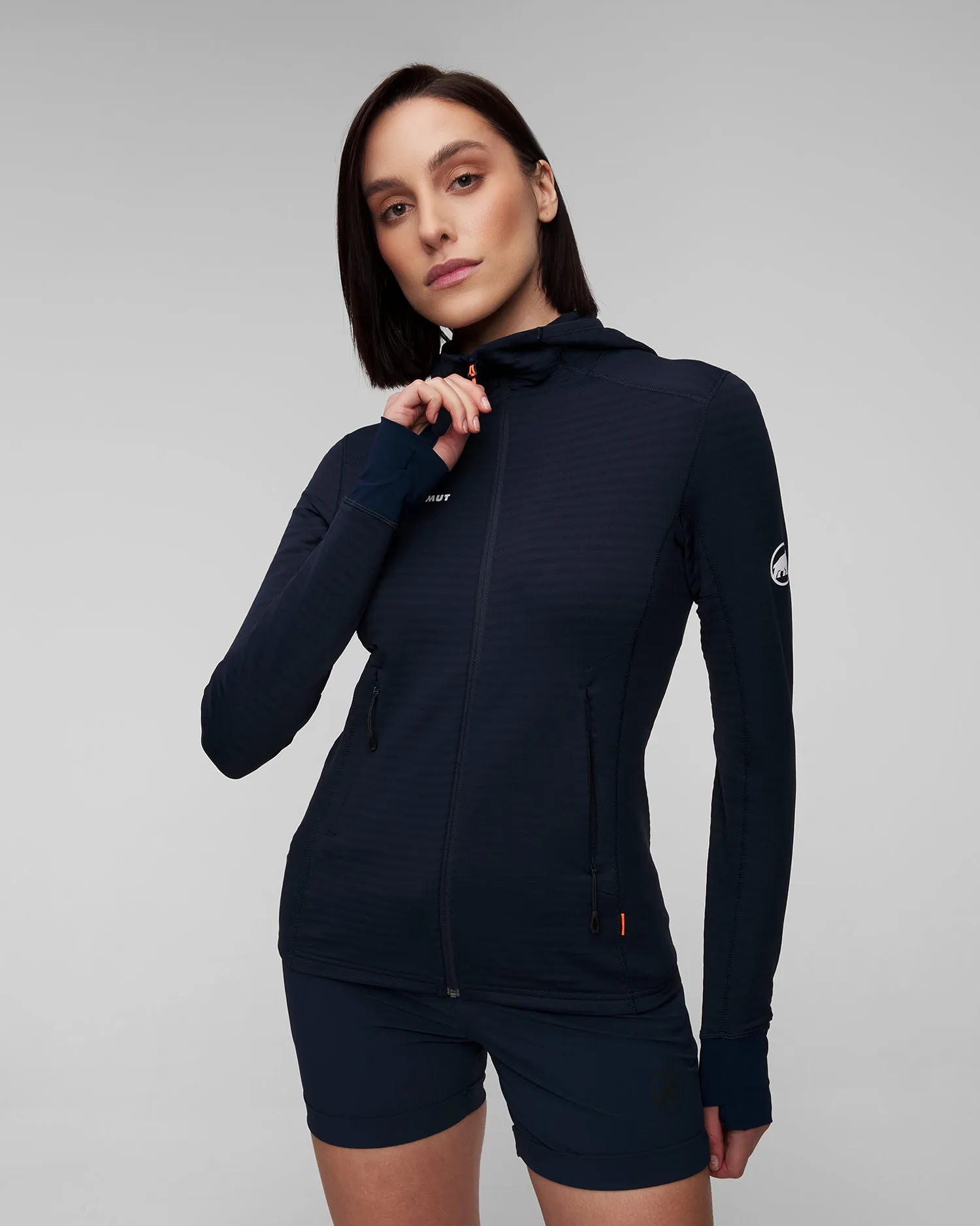 Felpa da donna MAMMUT TAISS LIGHT ML HOODED 10144540-5118