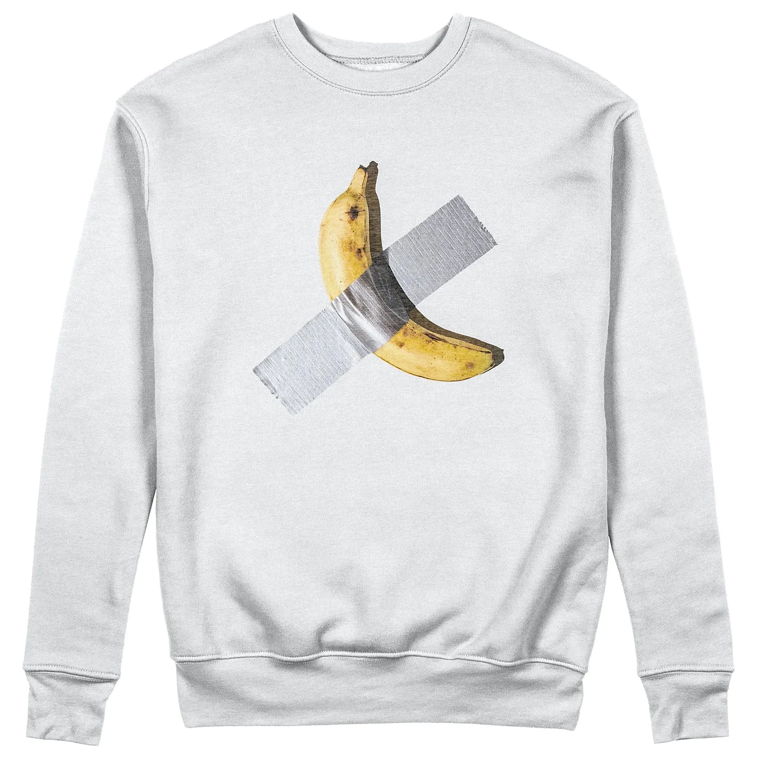 Felpa Girocollo BANANA - Arte contemporanea - #chooseurcolor