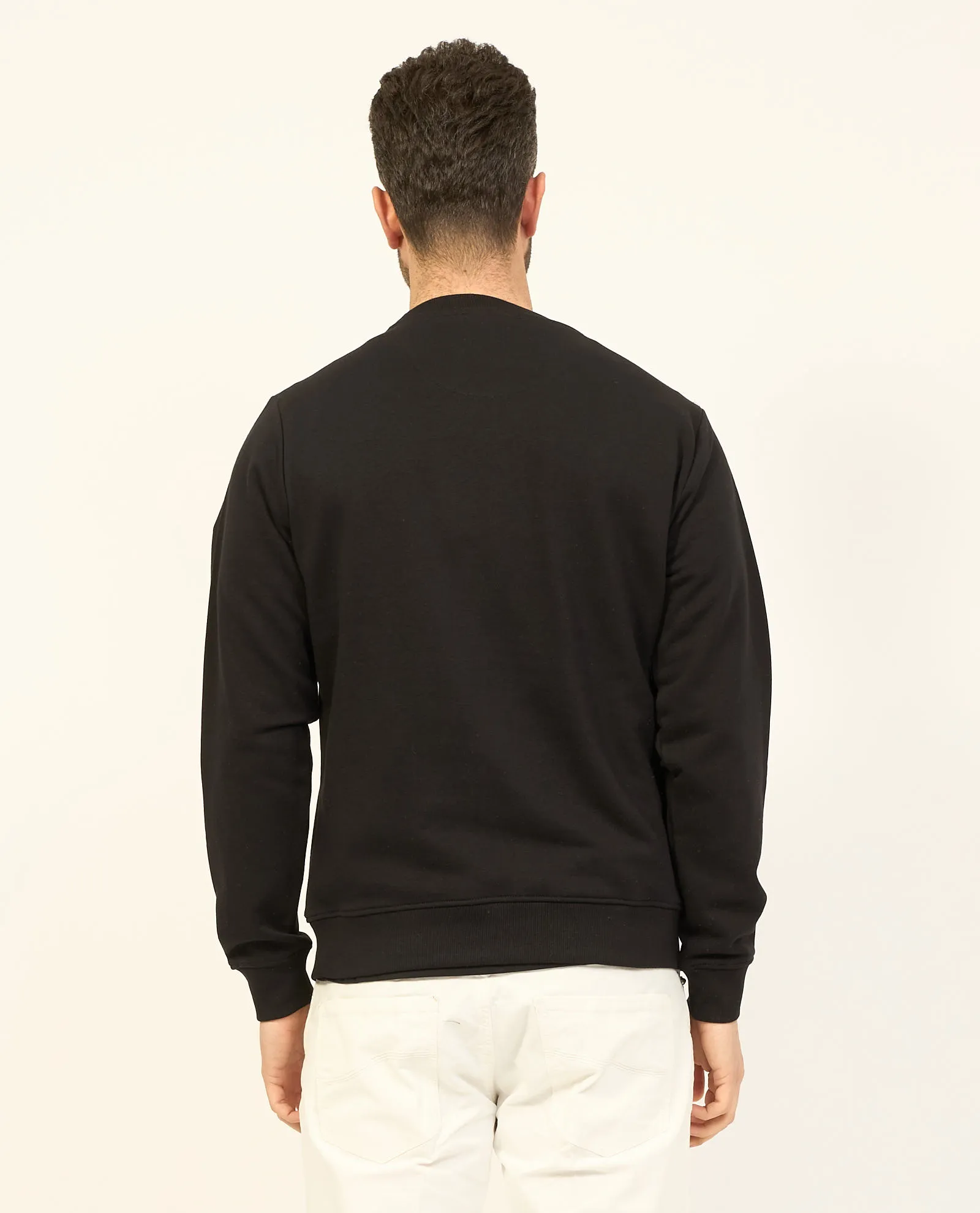 Felpa girocollo Richmond X in misto cotone