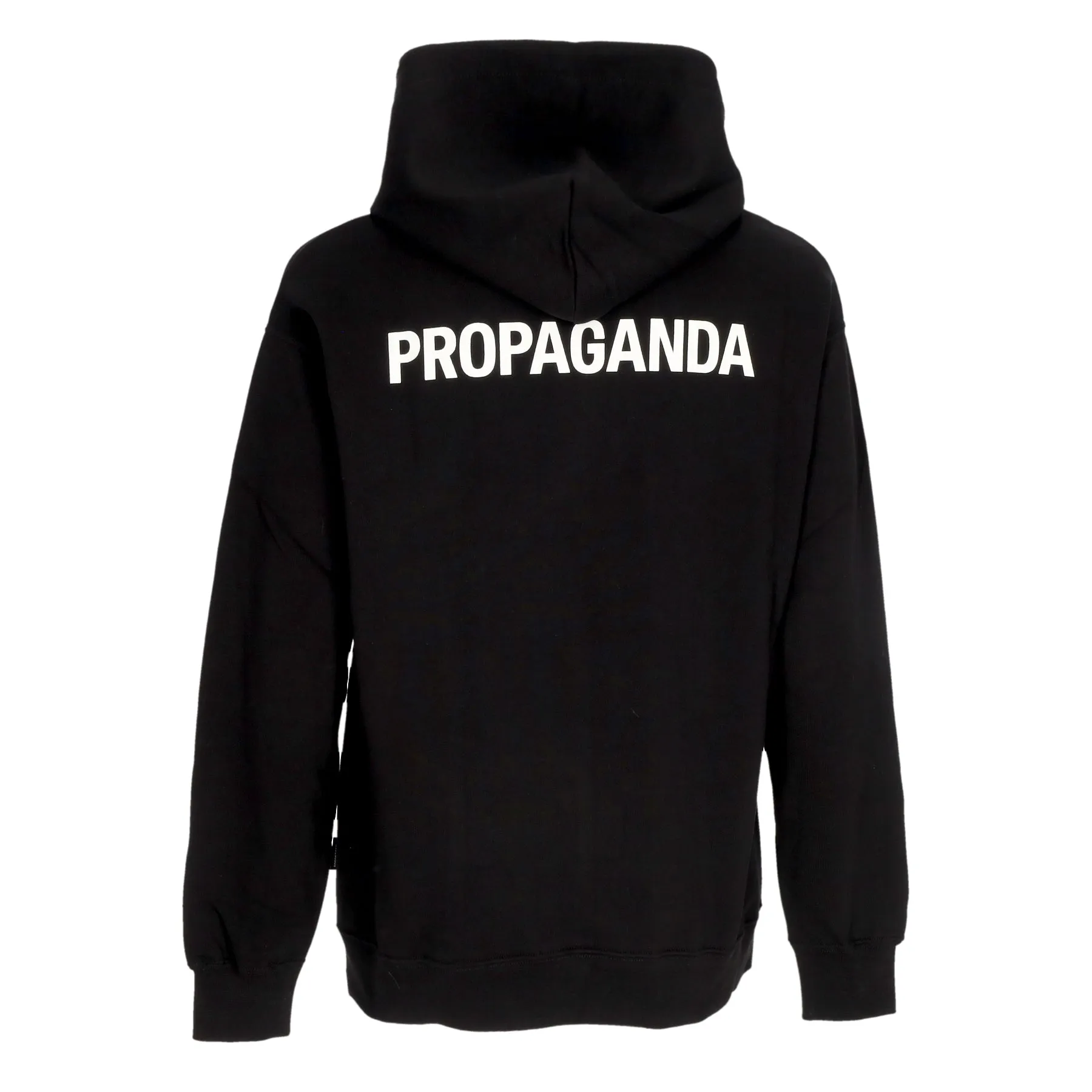 Felpa Leggera Cappuccio Uomo Logo Classic Hoodie Black