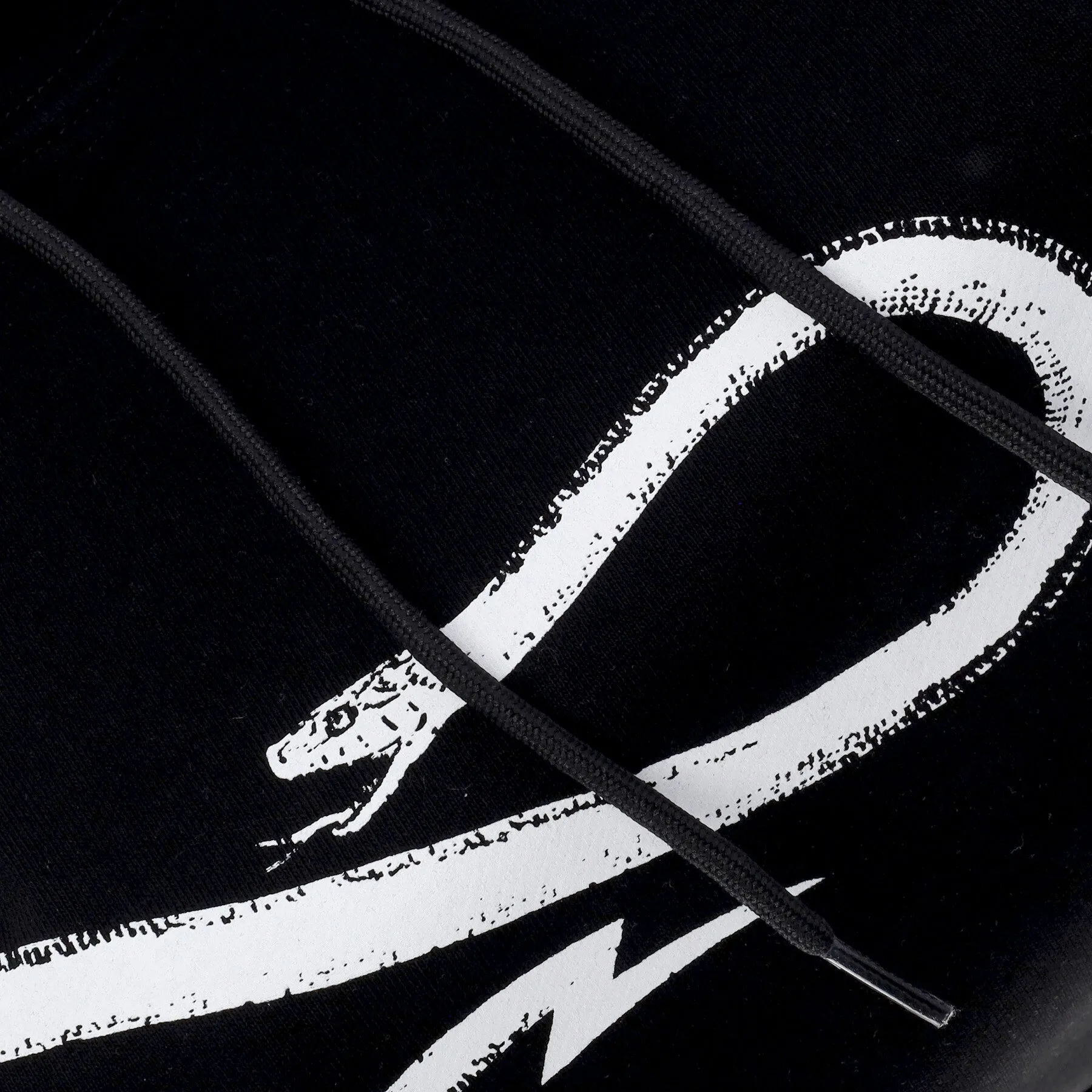 Felpa Leggera Cappuccio Uomo Logo Classic Hoodie Black