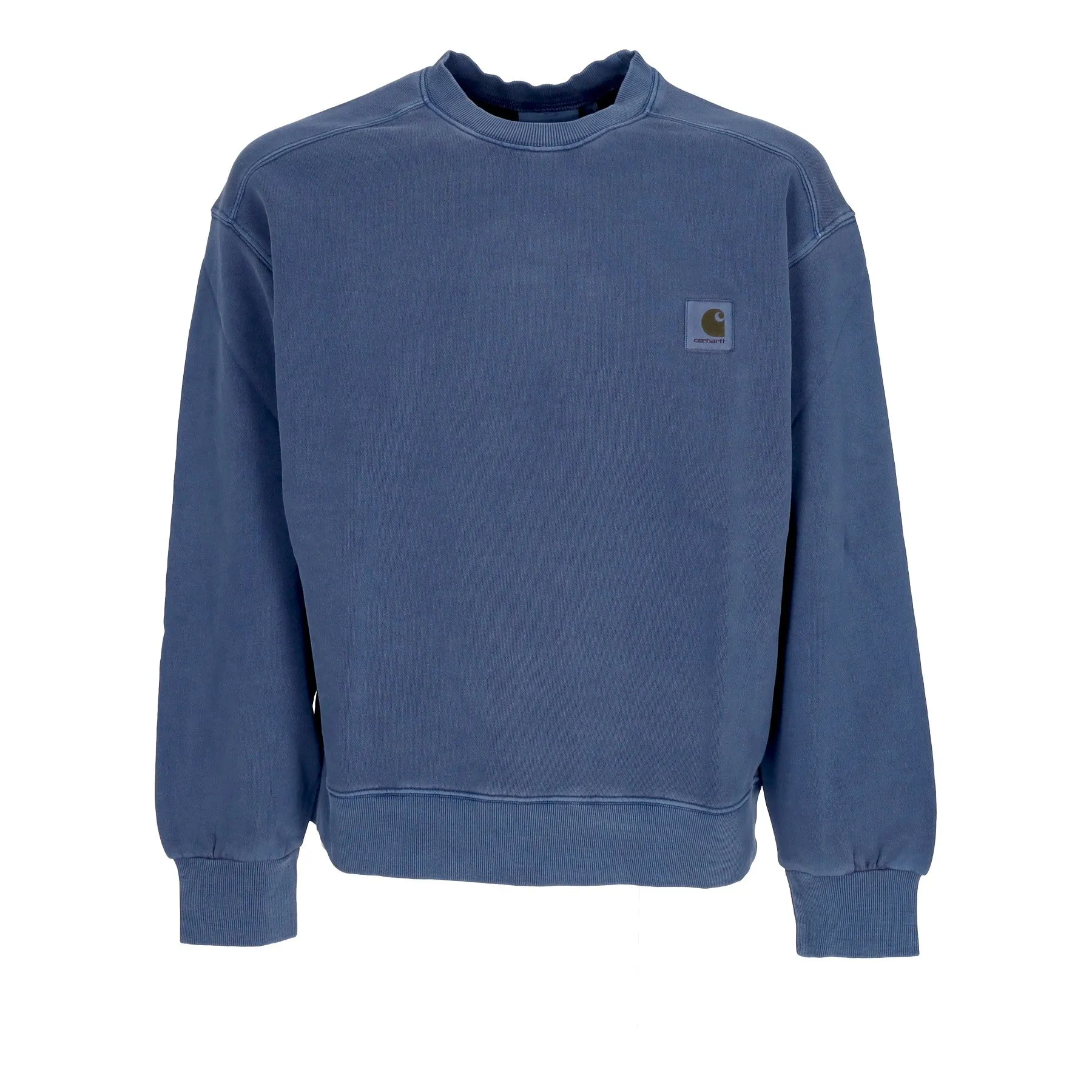 Felpa Leggera Girocollo Uomo Nelson Sweat Elder Garment Dyed
