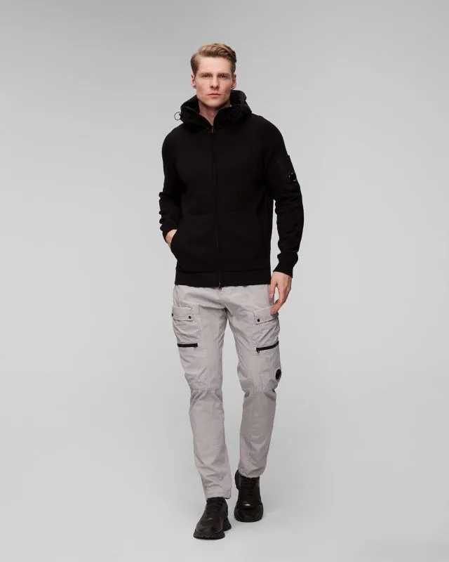 Felpa nera da uomo C.P. Company