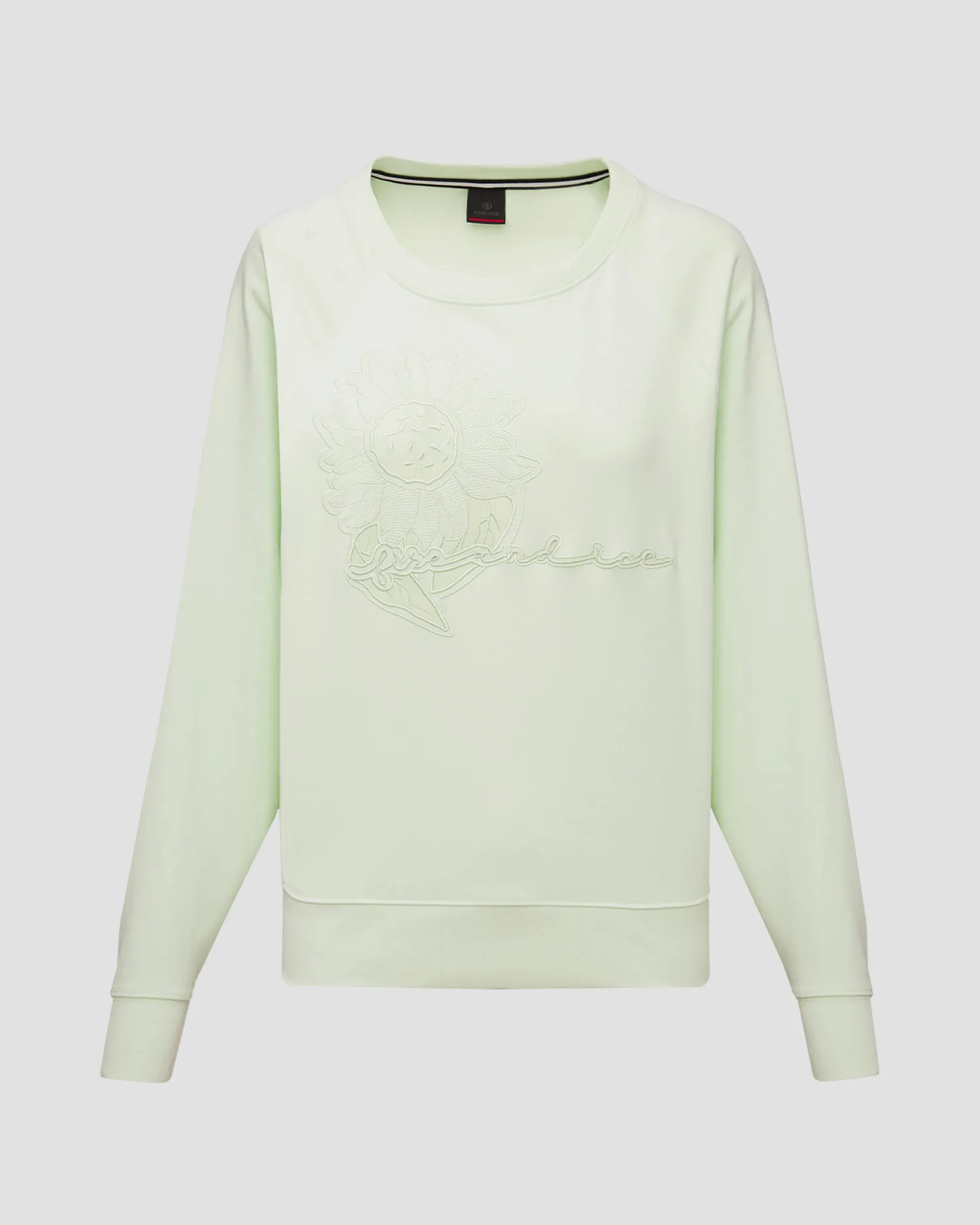 Felpa verde menta da donna BOGNER FIRE+ICE Ramira4 84948576-119