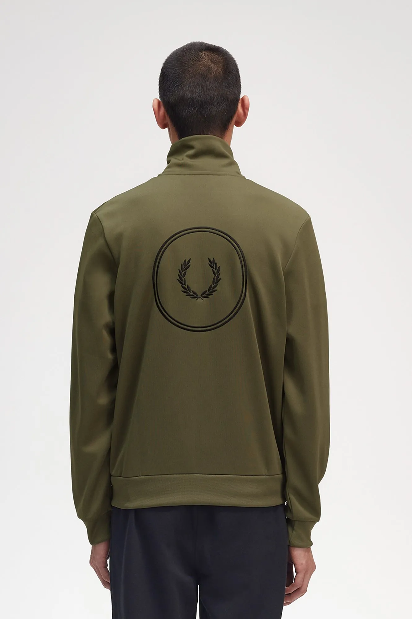 Felpa zip tecnica Fred Perry