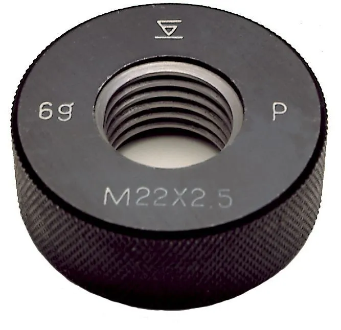 Fervi A01714X2 - Anello filettato 6g tipo passa metrico