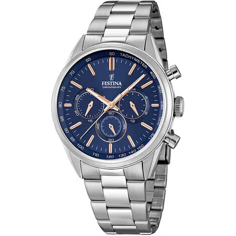 FESTINA Orologio cronografo uomo Festina Timeless Chronograph F16820/A