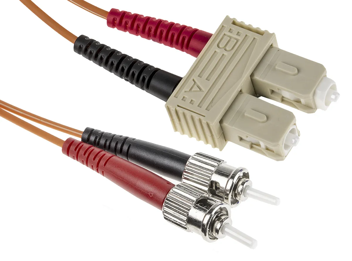 Fibra ottica a Modo multiplo RS PRO, guaina in Bassa densità di fumo, senza alogeni (LSZH) Arancione di Ø 62.5/125μm