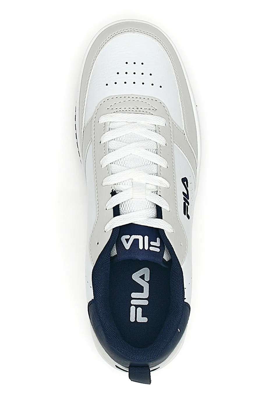   FILA Sneakers Bianche Con Dettagli Blu Fila Raga