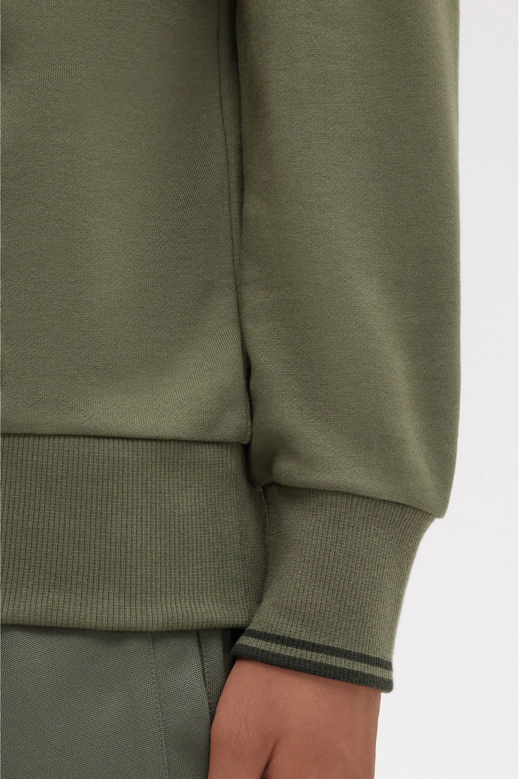 Fred Perry Crew Neck 100% Cotton Sweatshirt    