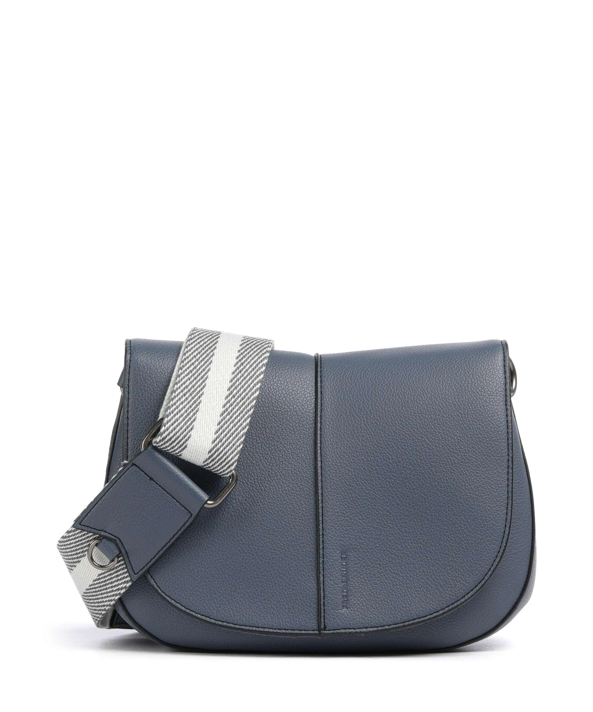  FredsBruder Bestie Borsa a tracolla pelle granulata blu-grigio  