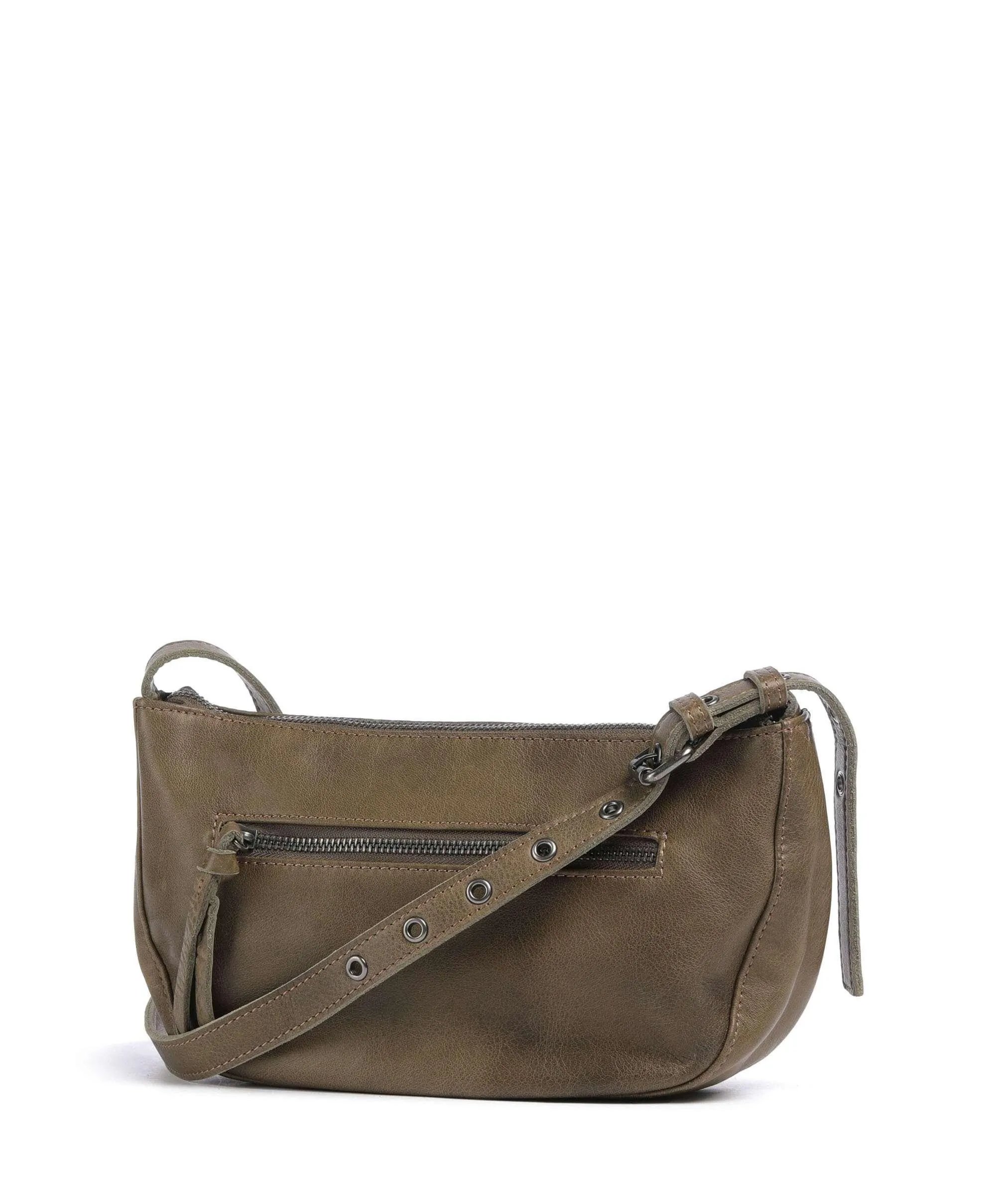  FredsBruder My Borsa a tracolla pelle verde-oliva  