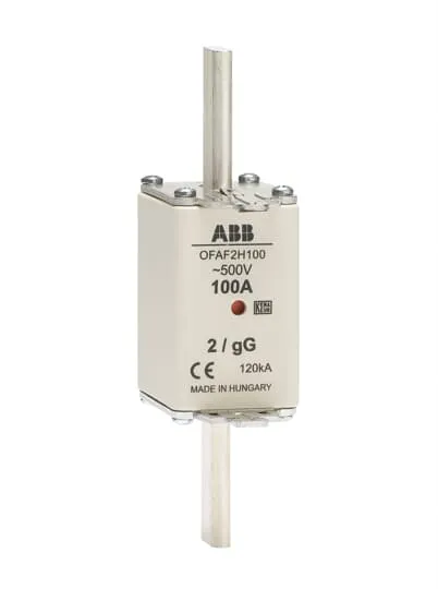 Fusibile con linguette, ABB, 500A, fusibile NH2, standard IEC 60269 500V
