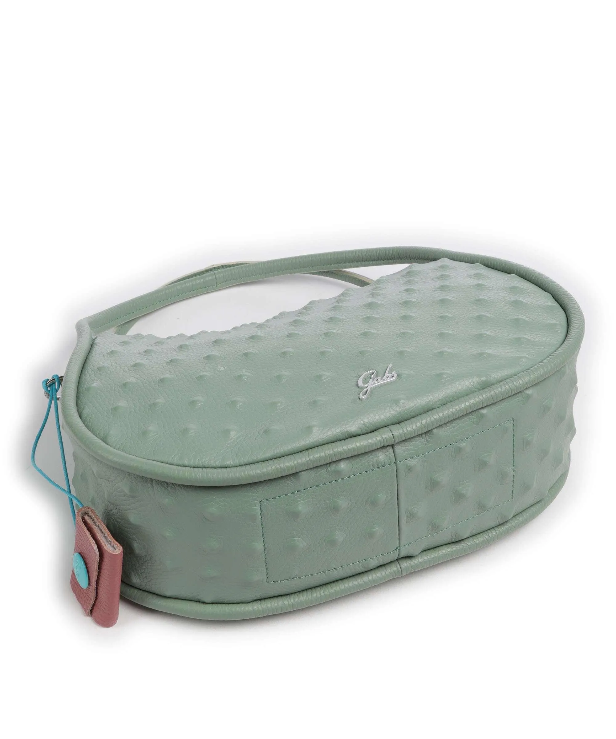  Gabs Selin M Borsa a spalla pelle di vitello grana verde  
