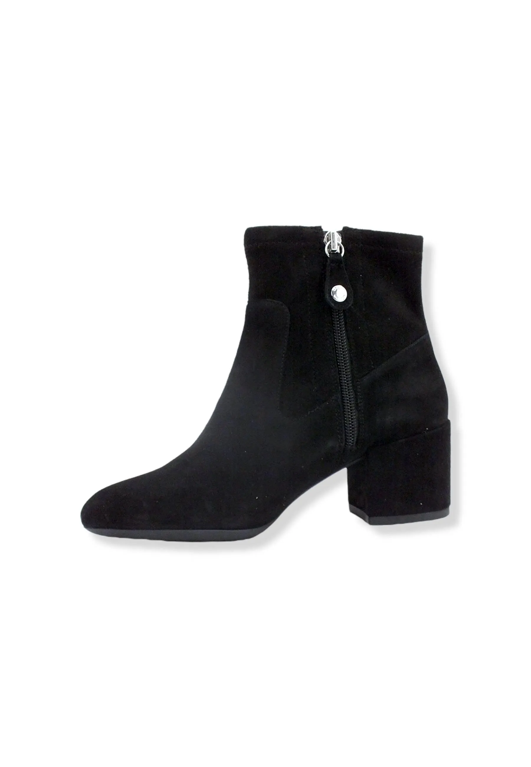 GEOX Eleana Stivaletto Tacco Largo Donna Black D26TWG021JZC9999