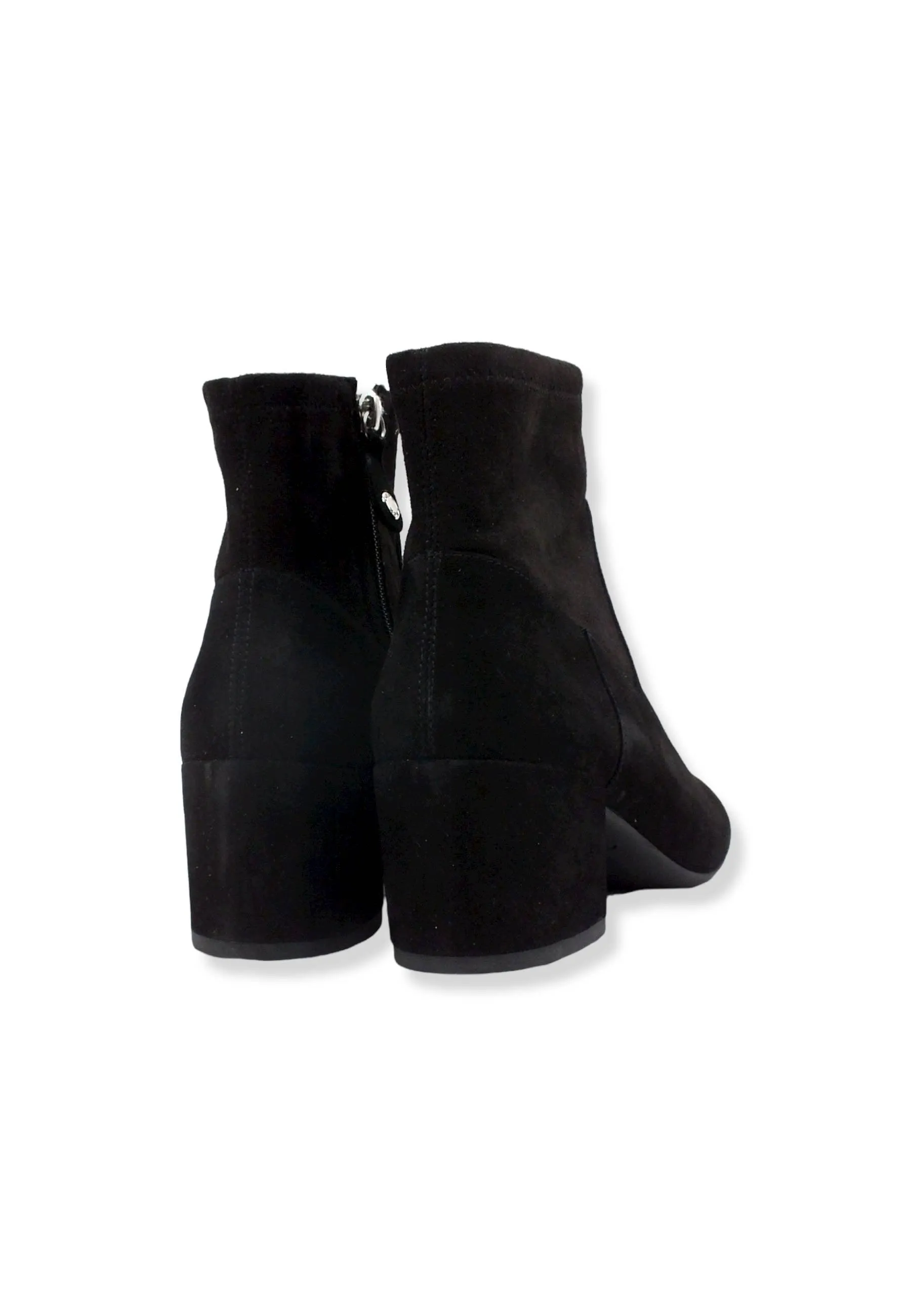 GEOX Eleana Stivaletto Tacco Largo Donna Black D26TWG021JZC9999
