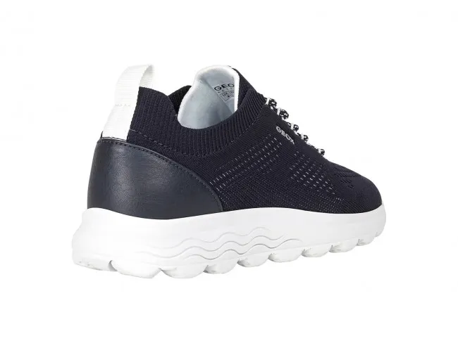 GEOX SCARPE SNEAKERS DONNA ESTATE D15NUA 0006K C4002  SPHERICA BLU NAVY