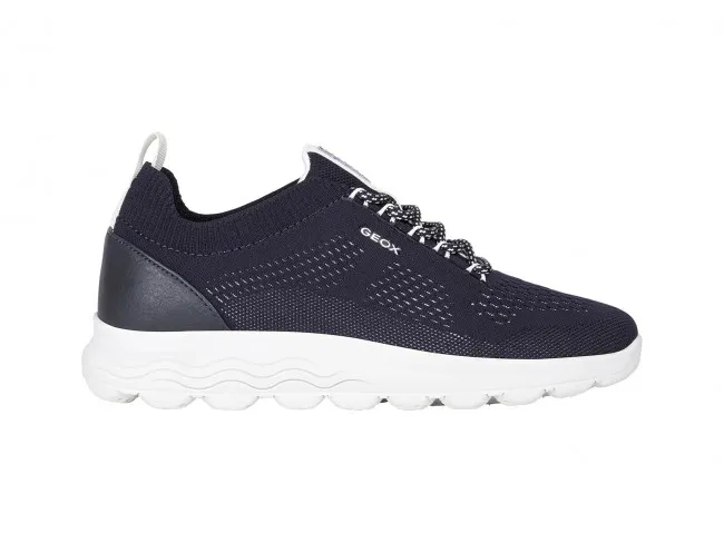 GEOX SCARPE SNEAKERS DONNA ESTATE D15NUA 0006K C4002  SPHERICA BLU NAVY
