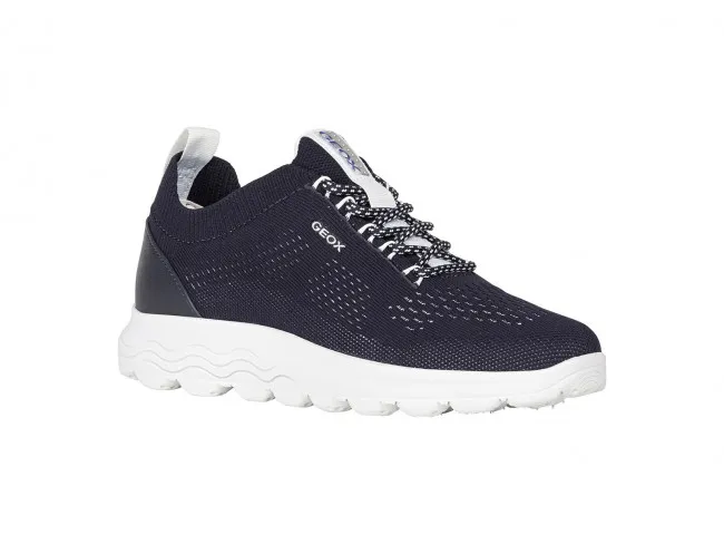 GEOX SCARPE SNEAKERS DONNA ESTATE D15NUA 0006K C4002  SPHERICA BLU NAVY