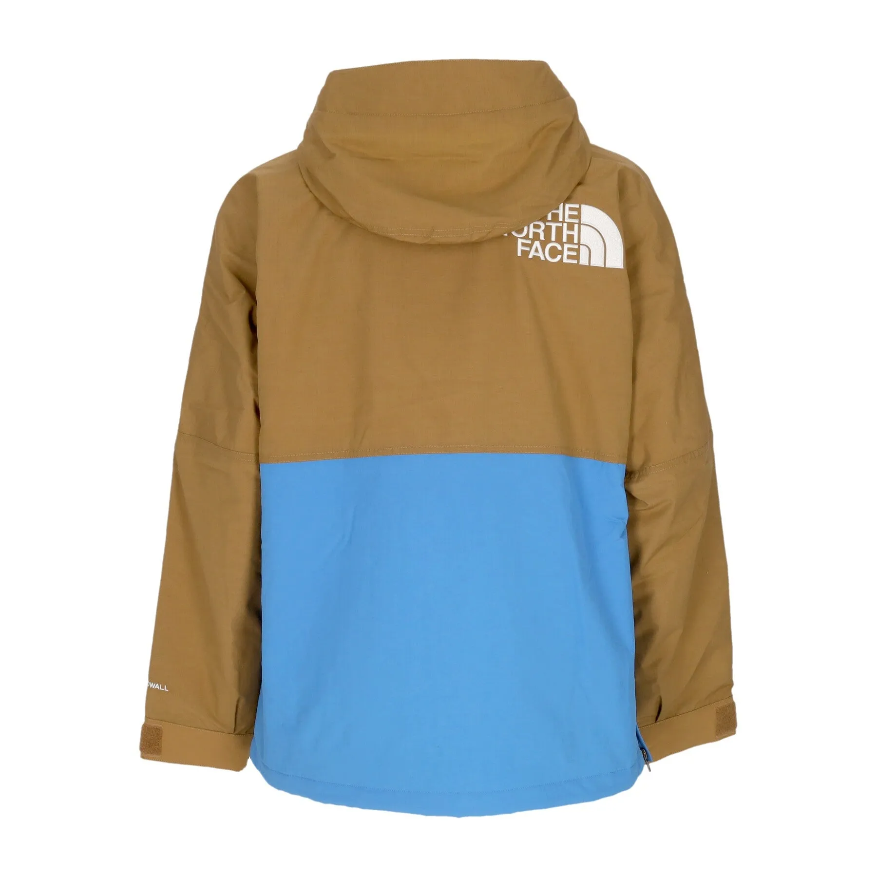 Giacca a Vento Infilabile Uomo 78 Low-fi Hi-tek Windjammer Utility Brown/super Sonic Blue