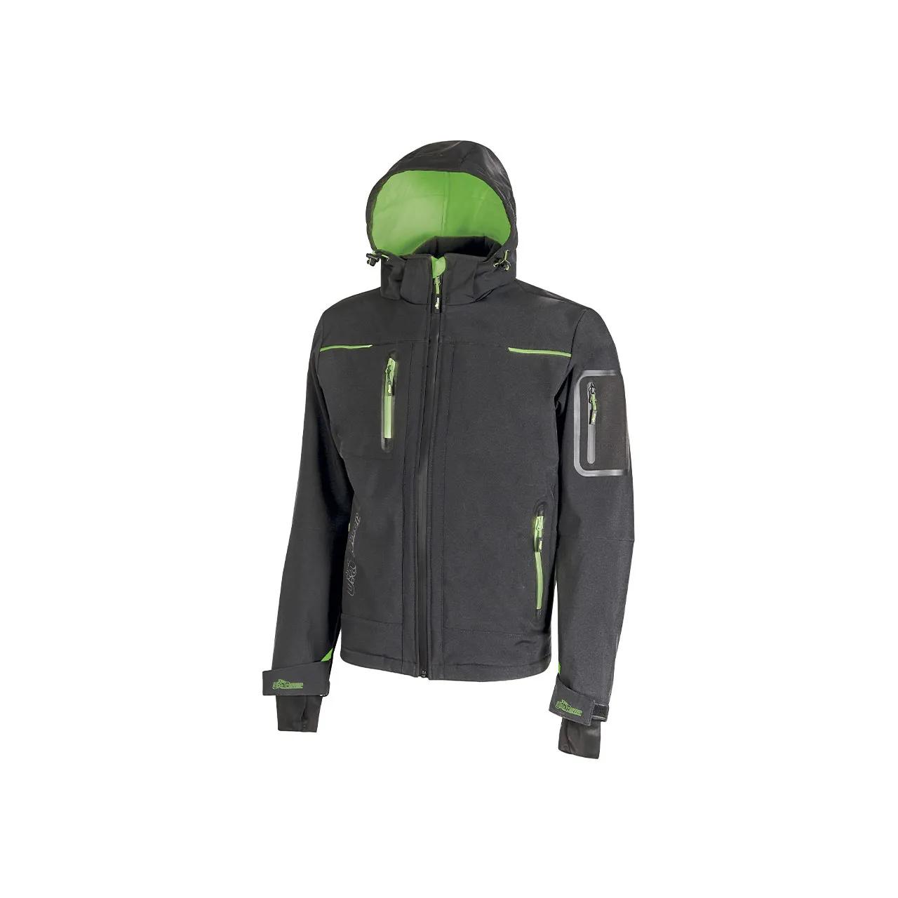 Giacca con cappuccio Grigio verde asfalto XXL FUTURE