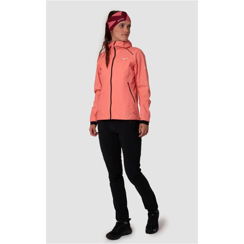 Giacca da trekking Salewa PEDROC PTX 2.5L LIGHT JACKET (rosa lantana) Donna