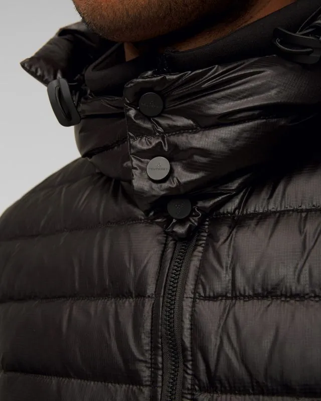 Giacca ibrida nera da uomo Peuterey Rhamnus