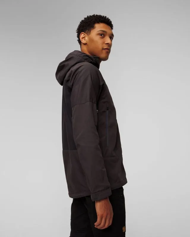 Giacca nero-grigia da trekking da uomo Fjallraven Abisko Lite Trekking Jacket M