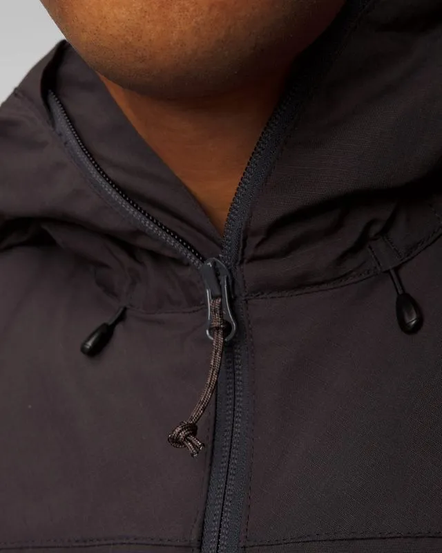Giacca nero-grigia da trekking da uomo Fjallraven Abisko Lite Trekking Jacket M