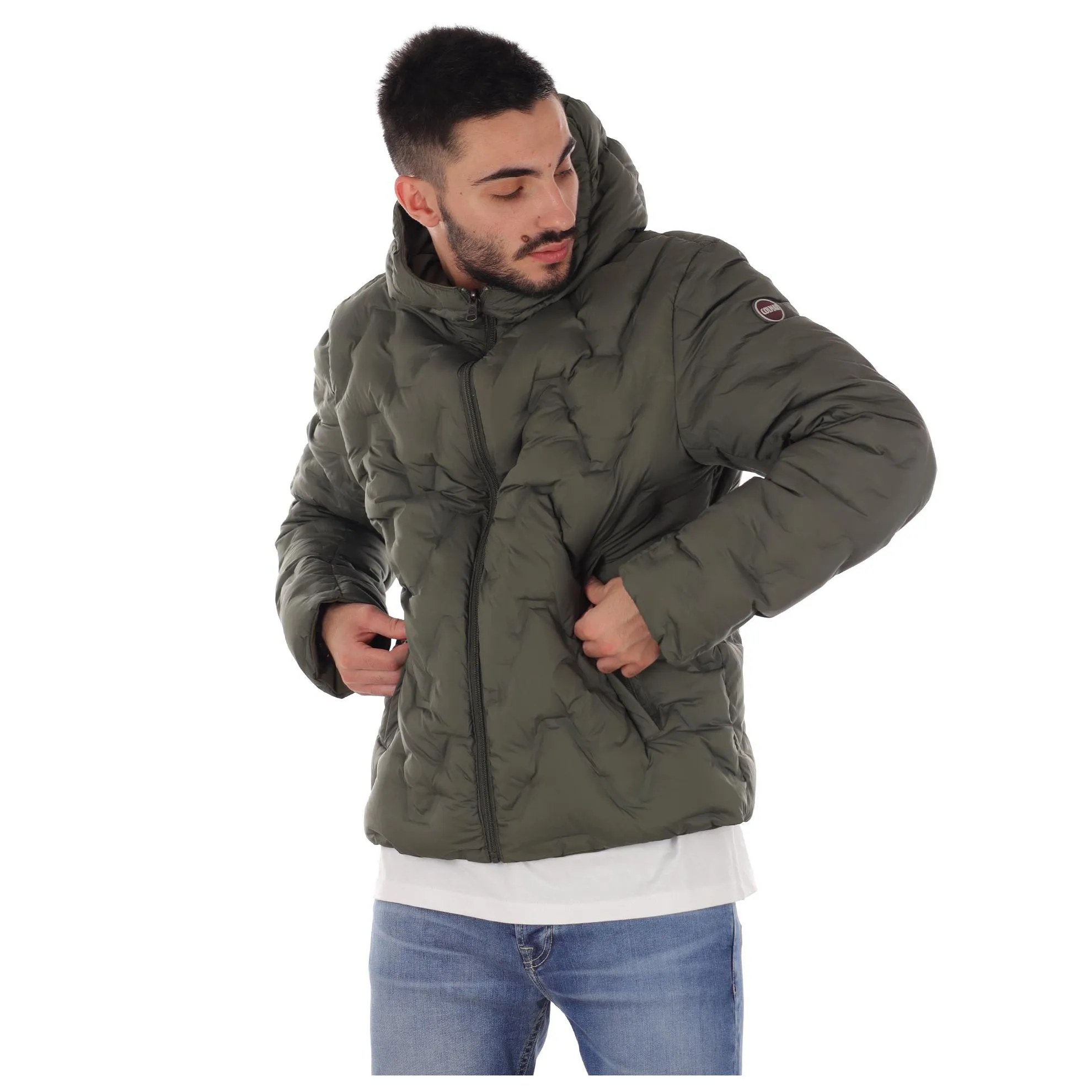 Giacca reversibile in tessuto stretch
