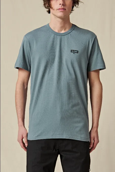 Globe maglietta a manica corta da uomo Living Low Velocity Tee GB02130000-STL blu