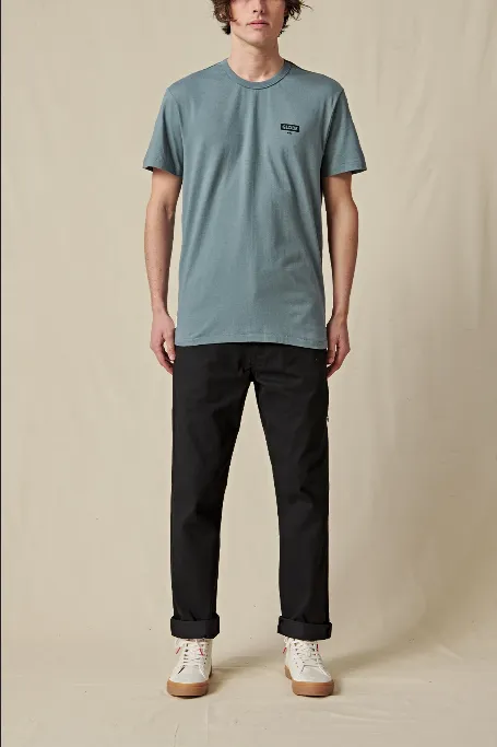 Globe maglietta a manica corta da uomo Living Low Velocity Tee GB02130000-STL blu